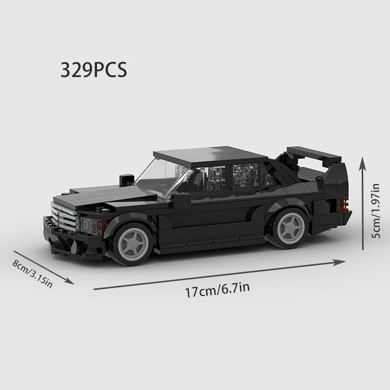 Mercedes-Benz 190E Evolution II Racing Vehicle Brick Set
