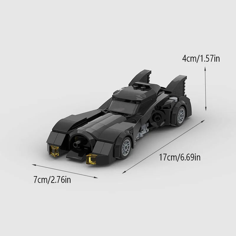 Batmobile Racing Vehicle Brick Set