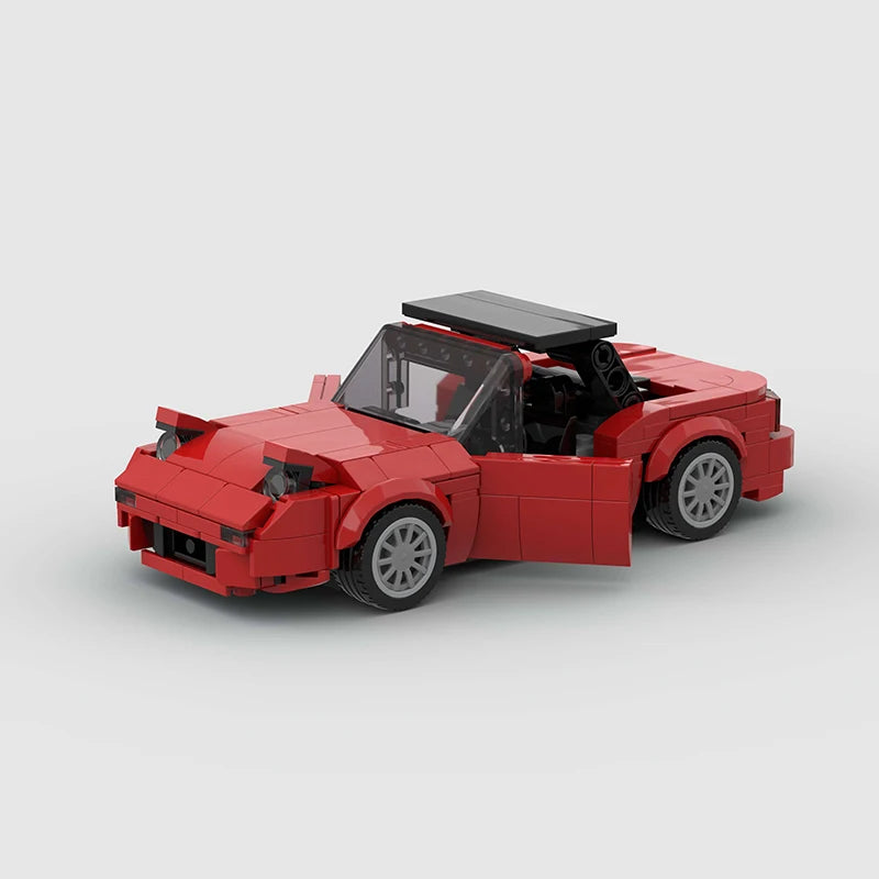 Mazda MX-5 Miata (Convertible) Racing Vehicle Brick Set