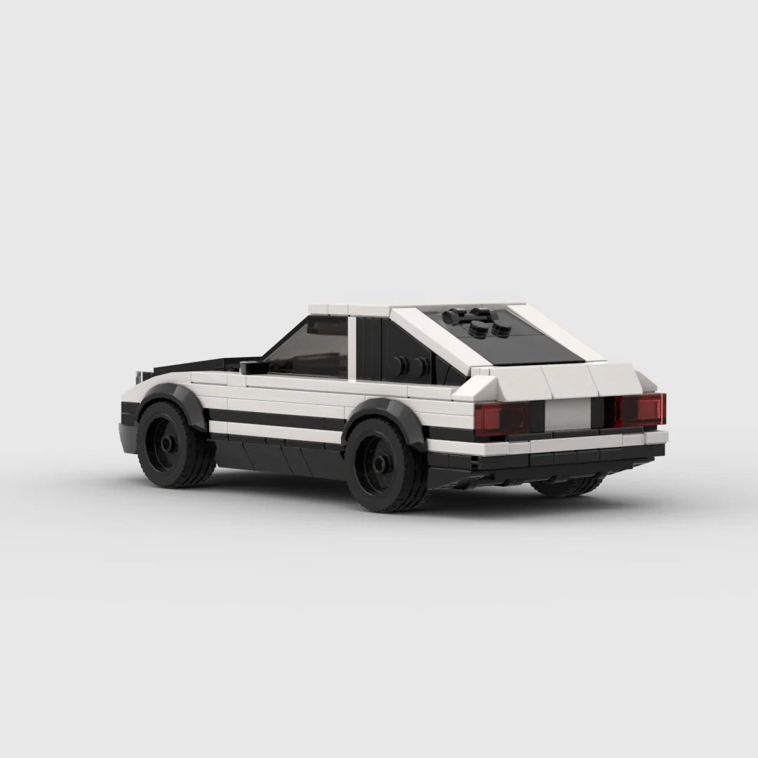 Toyota AE86 Racing Vehicle Brick Set