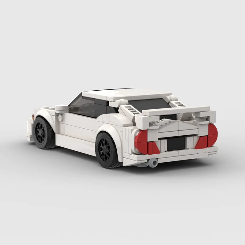 Mitsubishi Lancer Evolution Gen V Racing Vehicle Brick Set