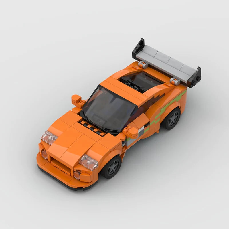 Toyota Supra MK4 (Fast & Furious) Racing Vehicle Brick Set