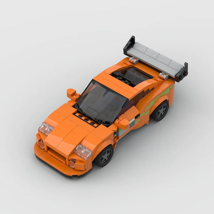 Toyota Supra MK4 (Fast & Furious) Racing Vehicle Brick Set