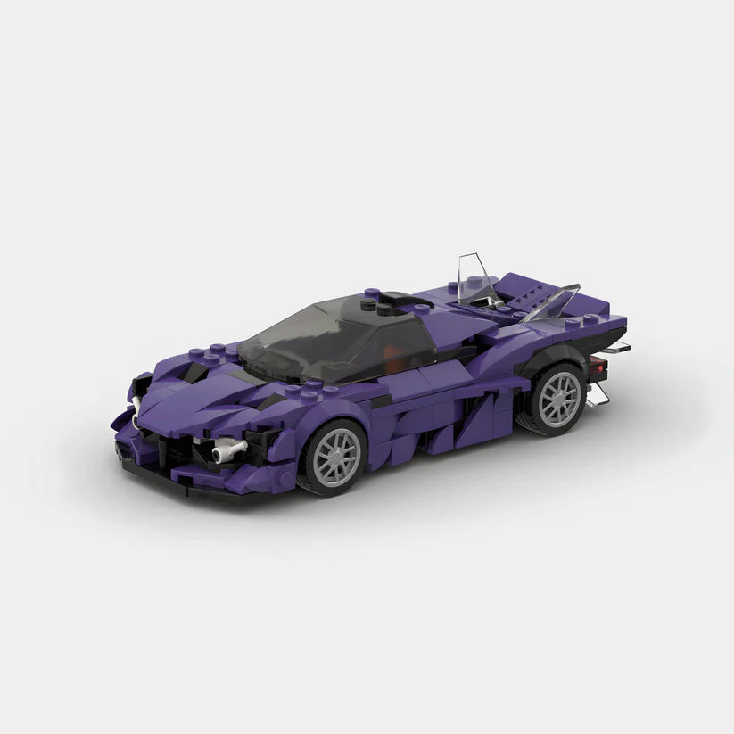 Apollo EVO (Purple) Racing Vehicle Brick Set