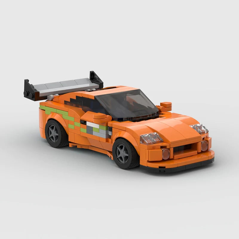 Toyota Supra MK4 (Fast & Furious) Racing Vehicle Brick Set