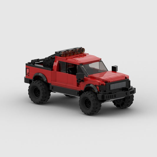 Ford Raptor F150 Racing Vehicle Brick Set