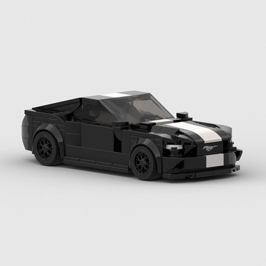 Ford Mustang Racing Vehicle Brick Set