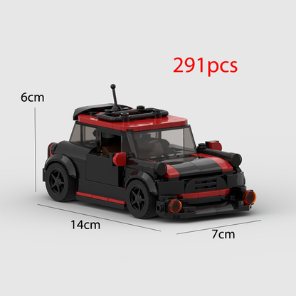 Mini Cooper JCW Racing Vehicle Brick Set