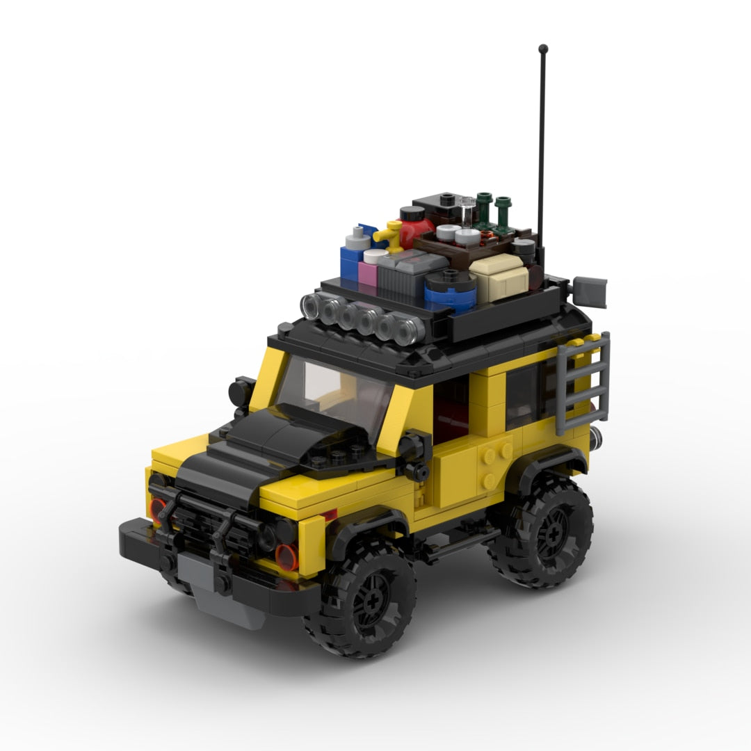 Land Rover Defender Racing Vehicle Brick Set