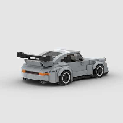 Porsche 930 RWB Racing Vehicle Brick Set