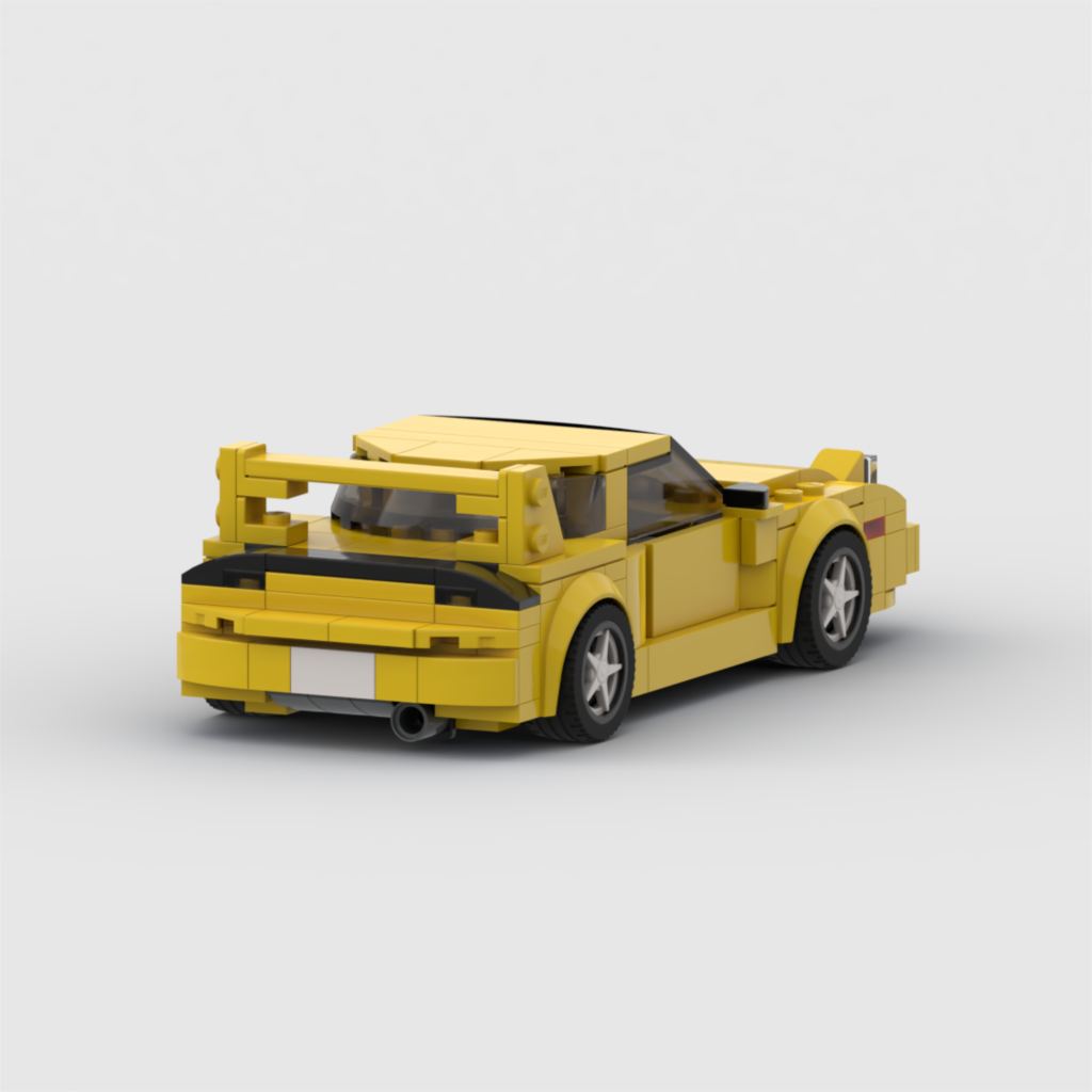 Mazda RX-7 FD Racing Vehicle Brick Set