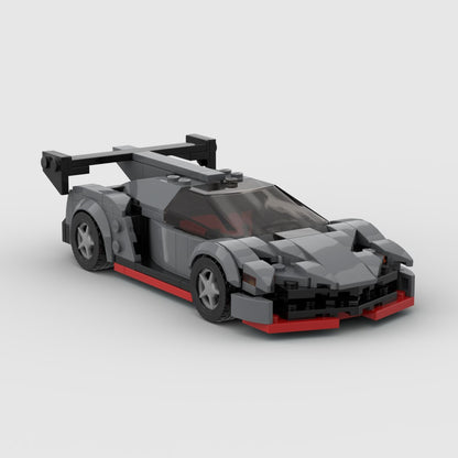 Lamborghini Veneno Racing Vehicle Brick Set