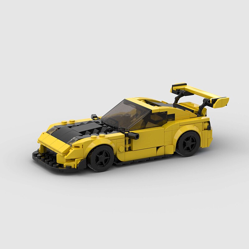 Mazda RX-7 FD3S Racing Vehicle Brick Set