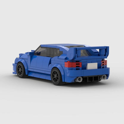 Subaru WRX STI Racing Vehicle Brick Set