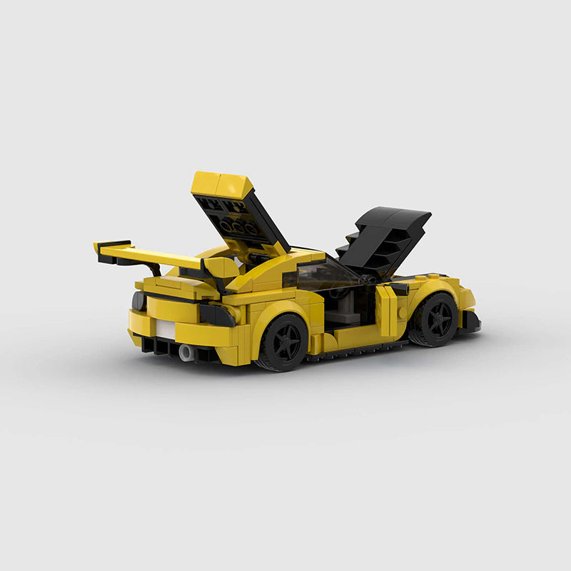 Mazda RX-7 FD3S Racing Vehicle Brick Set