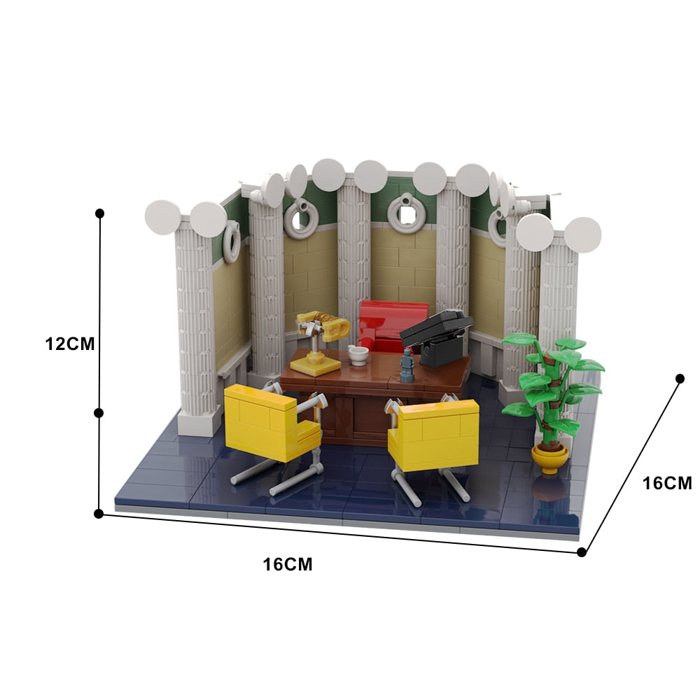 Breaking Bad Saul Goodman's Office Brick Set