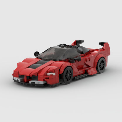 Ferrari FXX-K Racing Vehicle Brick Set