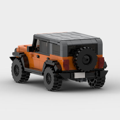 Ford Bronco Racing Vehicle Brick Set