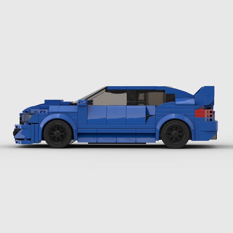 Subaru WRX STI Racing Vehicle Brick Set