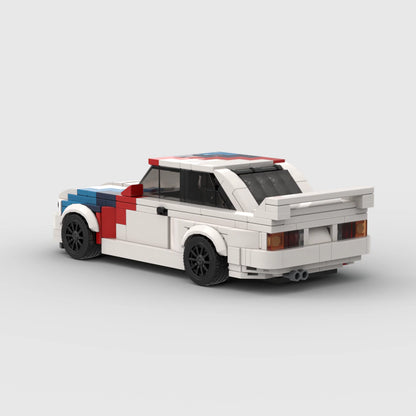 BMW M3 E30 Racing Vehicle Brick Set