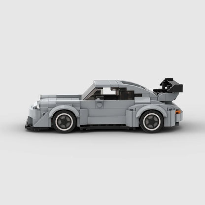 Porsche 930 RWB Racing Vehicle Brick Set