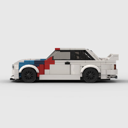 BMW M3 E30 Racing Vehicle Brick Set