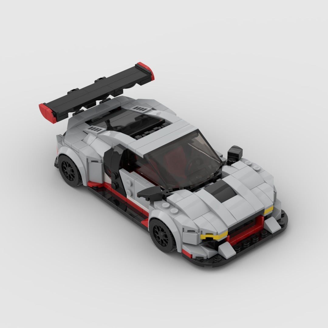 Audi R8 GT3 Racing Vehicle Brick Set