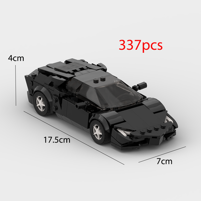 Lamborghini Aventador Racing Vehicle Brick Set