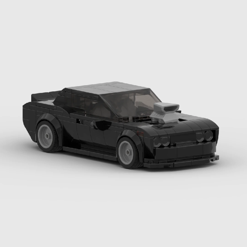 Dodge Challenger Racing Vehicle Brick Set