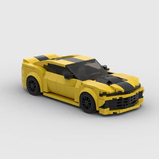 Chevrolet Camaro Racing Vehicle Brick Set