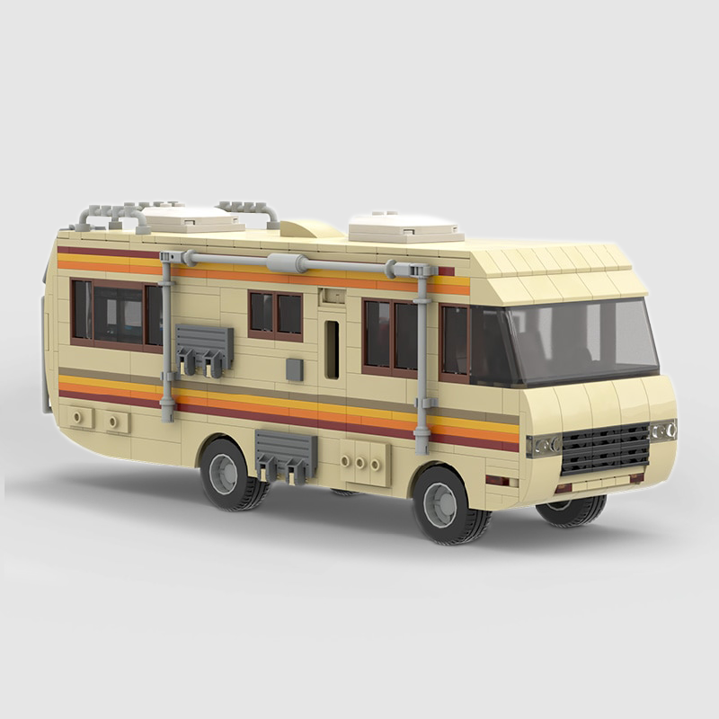 Breaking Bad Cooking Lab RV Vehicle Brick Set