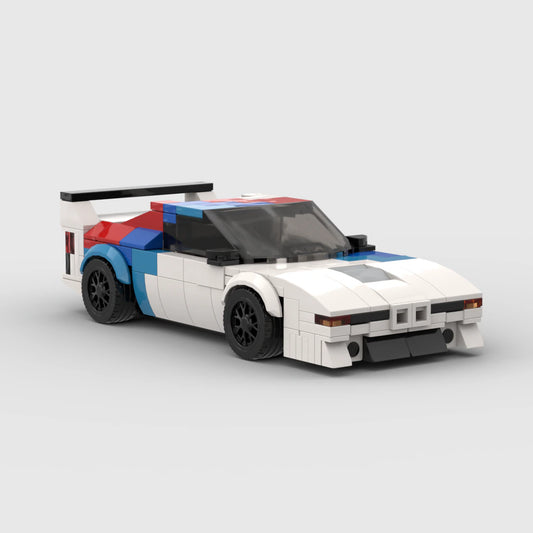 BMW M1 Racing Vehicle Brick Set