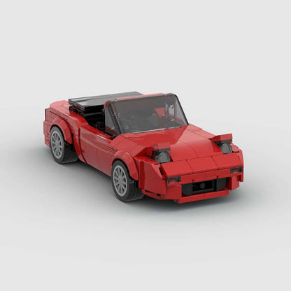 Mazda MX-5 Miata (Convertible) Racing Vehicle Brick Set