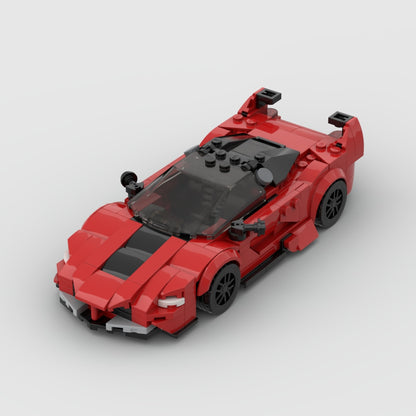 Ferrari FXX-K Racing Vehicle Brick Set