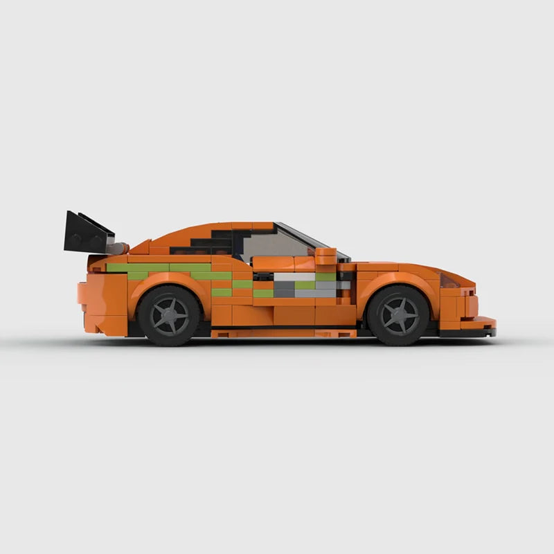 Toyota Supra MK4 (Fast & Furious) Racing Vehicle Brick Set