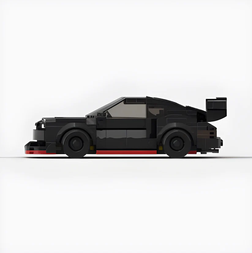 Porsche 911 RWB Racing Vehicle Brick Set