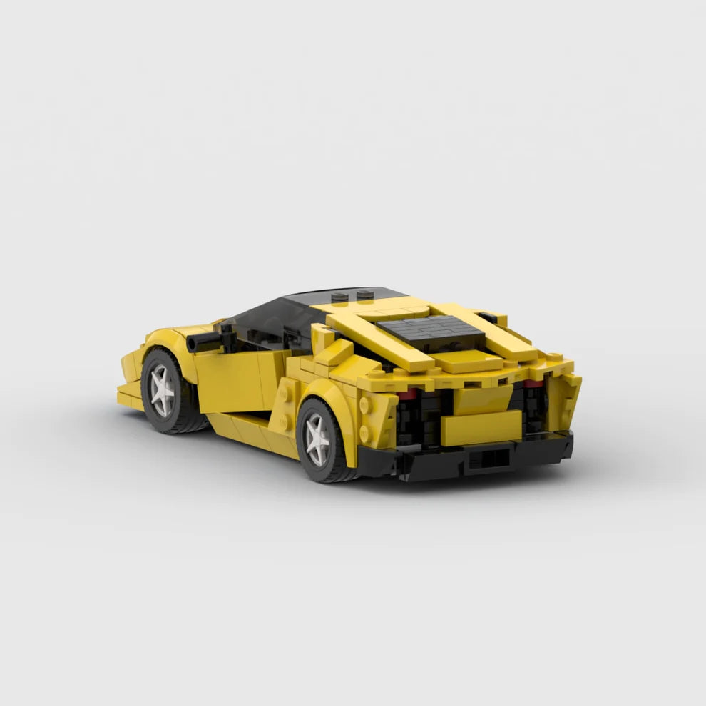 Lamborghini Aventador Racing Vehicle Brick Set