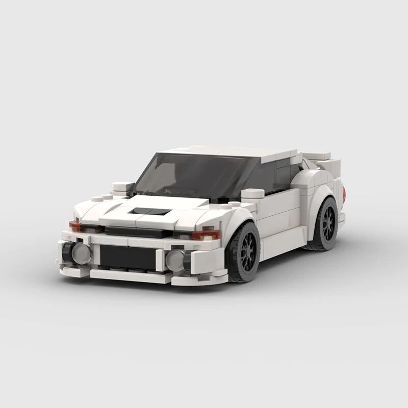 Mitsubishi Lancer Evolution Gen V Racing Vehicle Brick Set