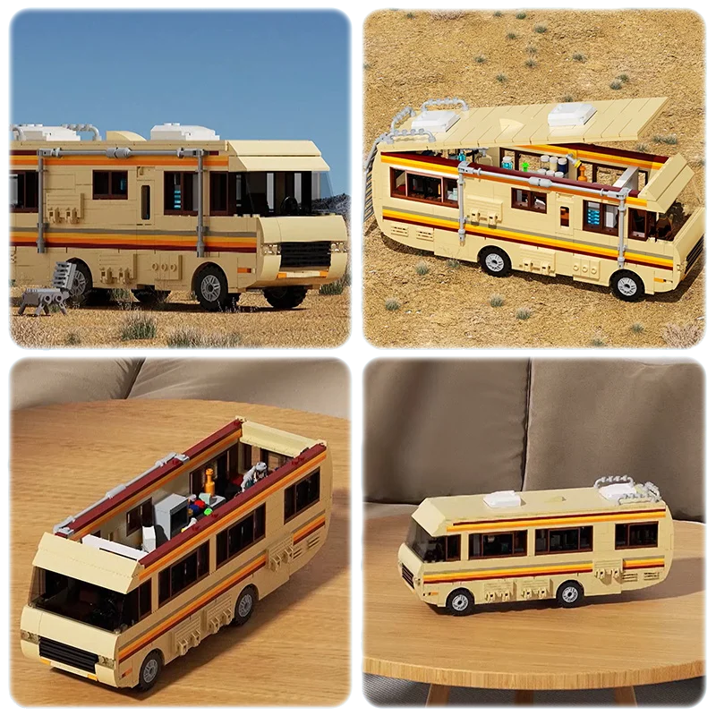 Breaking Bad Cooking Lab RV Vehicle Brick Set