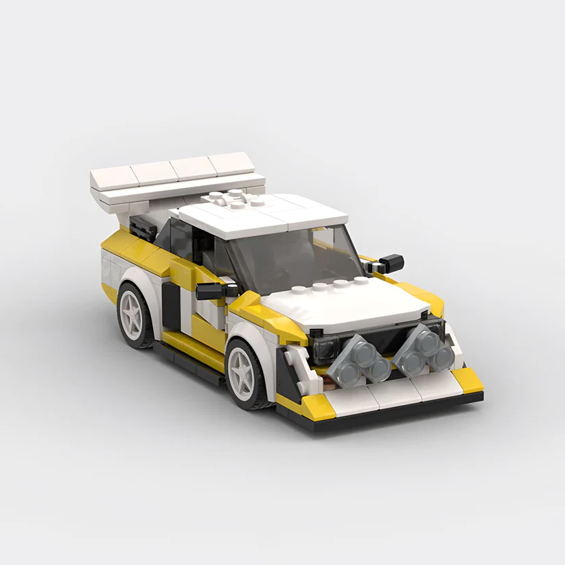 Audi Sport Quattro S1 (Rally Car) Racing Vehicle Brick Set