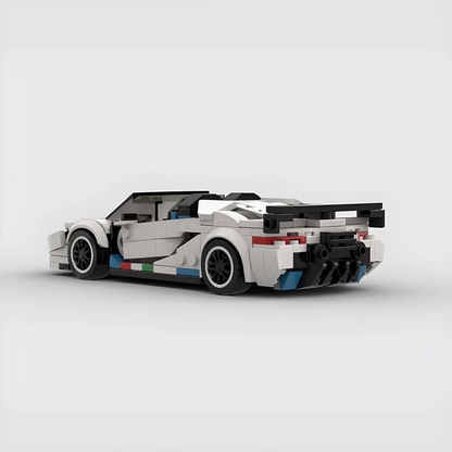 Lamborghini Aventador SVJ Racing Vehicle Brick Set