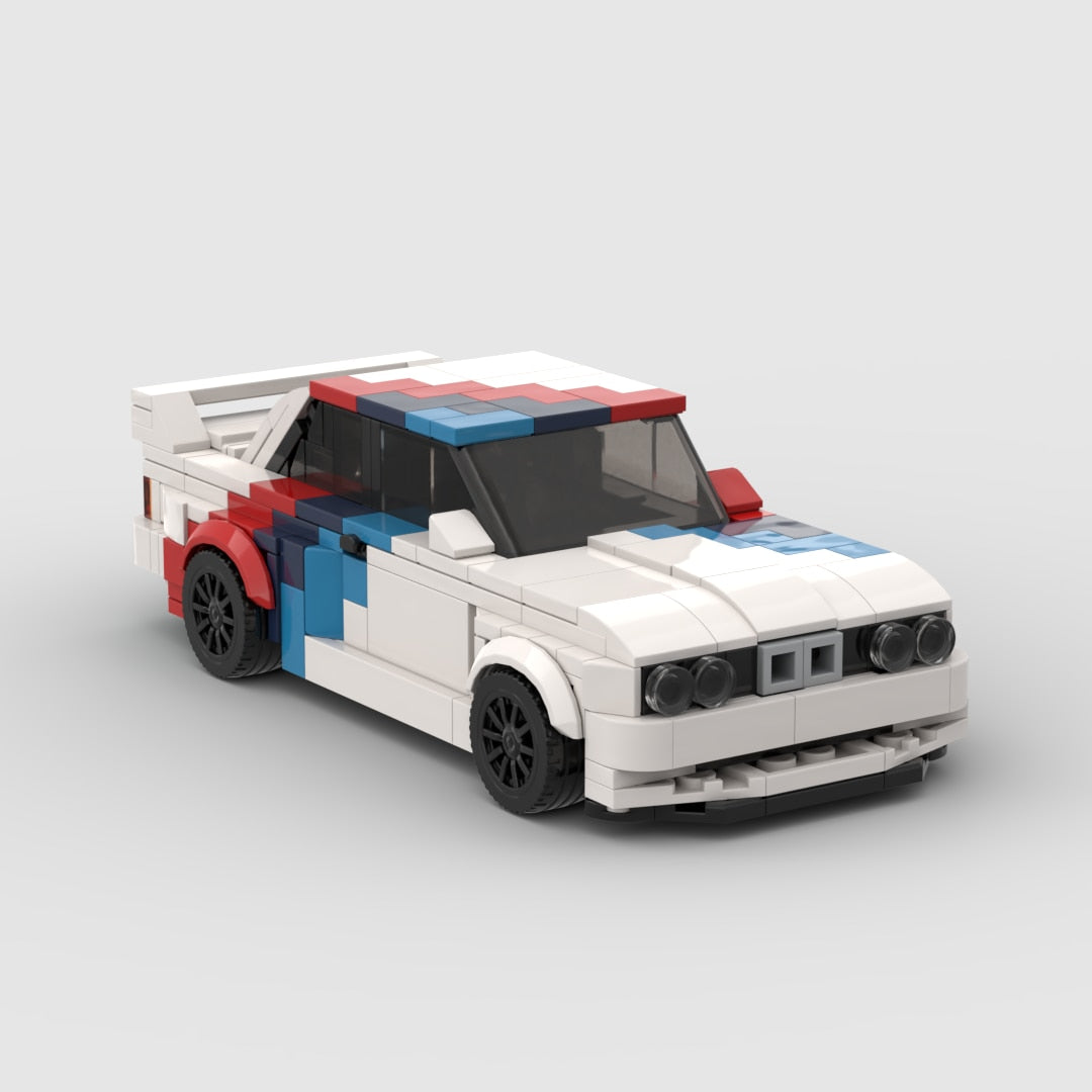 BMW M3 E30 Racing Vehicle Brick Set