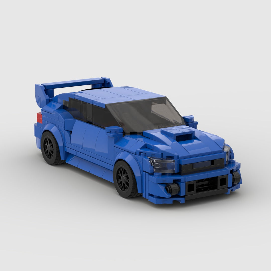 Subaru WRX STI Racing Vehicle Brick Set