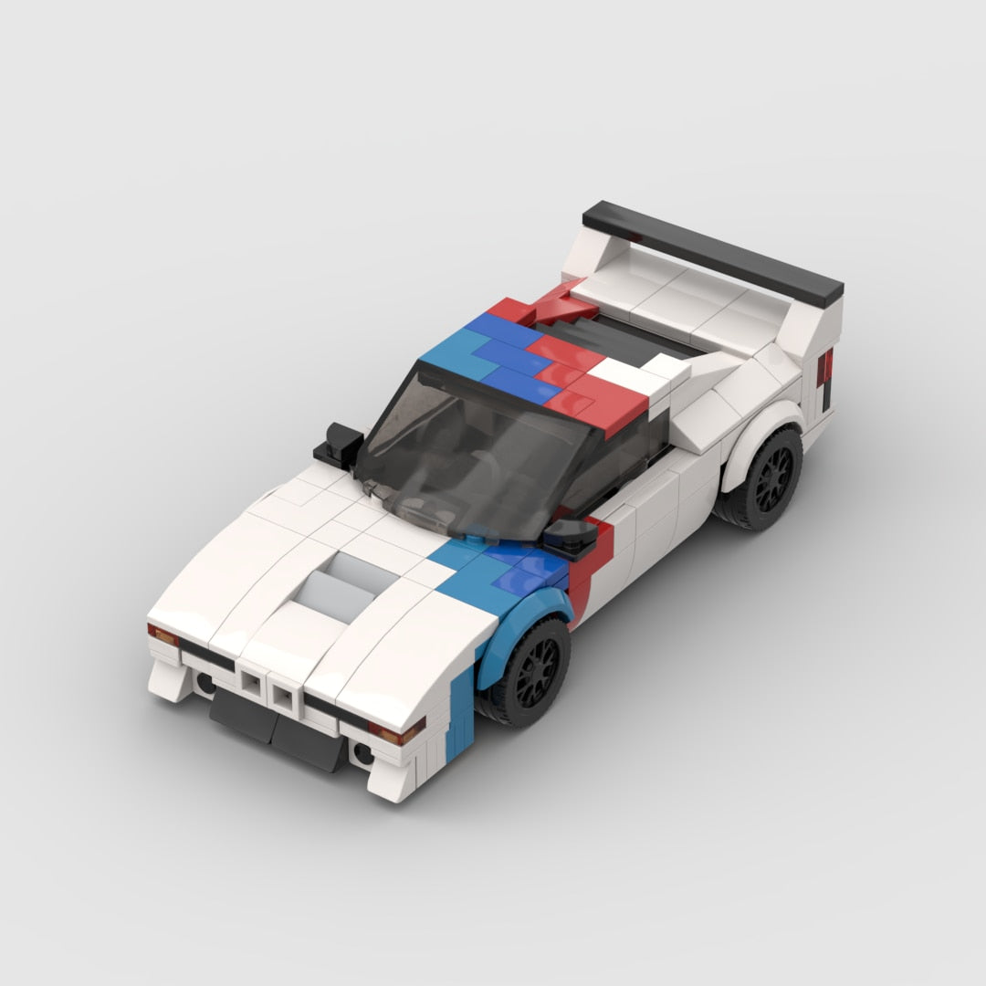 BMW M1 Racing Vehicle Brick Set