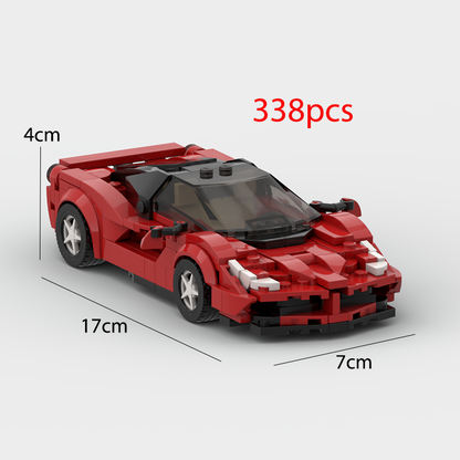 Ferrari Rafa Racing Vehicle Brick Set