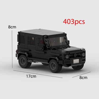 Mercedes-Benz G63 Racing Vehicle Brick Set