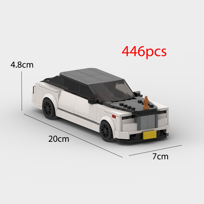 Rolls-Royce Phantom Racing Vehicle Brick Set