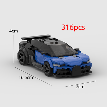 Bugatti Veyron Racing Vehicle Brick Set