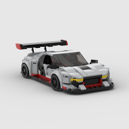 Audi R8 GT3 Racing Vehicle Brick Set